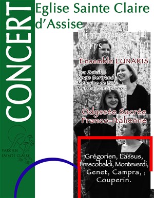 Affiche de Odyssée Sacrée franco-italienne
