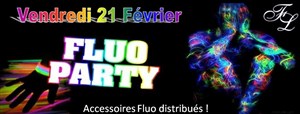 Affiche de Soirée fluo