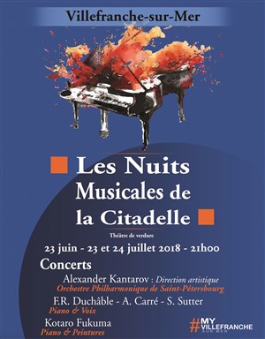 Affiche de Les Nuits Musicales de la Citadelle - Pass 2 jours