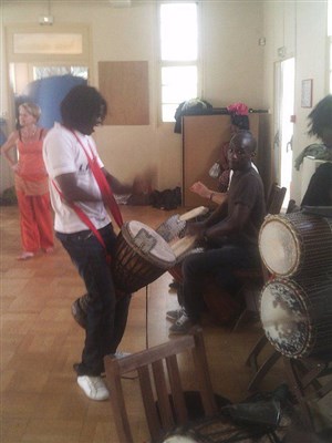 Affiche de Stage d'initiation à la danse Africaine traditionnelle