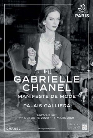 Affiche de Visite Guidée : exposition Gabrielle Chanel, manifeste de mode | par Caroline Bujeau