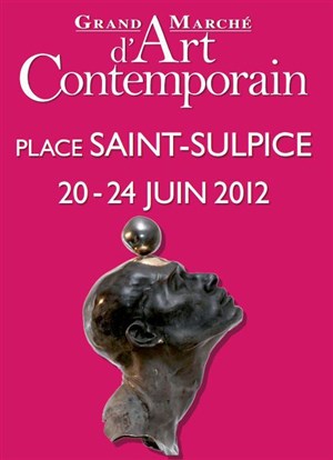 Affiche de Grand Marché d'Art Contemporain - Place Saint Sulpice