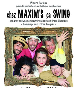 Affiche de Chez Maxim's ça Swing
