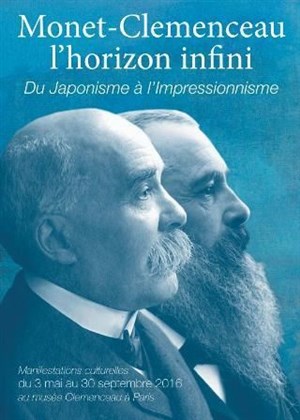 Affiche de Monet-Clemenceau, du Japonisme à l'Impressionisme, exposition temporaire