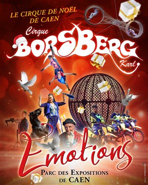 Affiche de Cirque de Noël Borsberg dans Émotions | à Caen