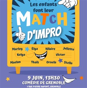 Affiche de Les enfants font leur match d'impro
