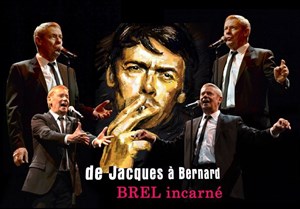 Affiche de Bernard Bruel Chante Brel