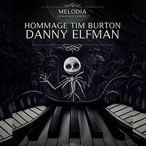 Affiche de Récital hommage à l'univers de Tim Burton