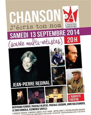Affiche de Chanson j'écris ton nom