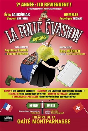 Affiche de La folle évasion