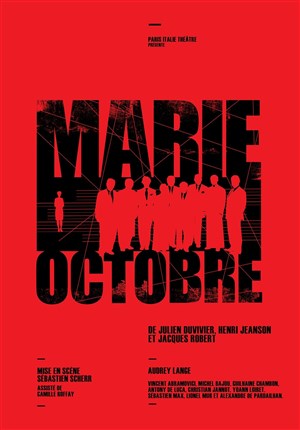 Affiche de Marie Octobre