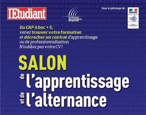 Affiche de Salon de l'Apprentissage et de l'Alternance de Paris
