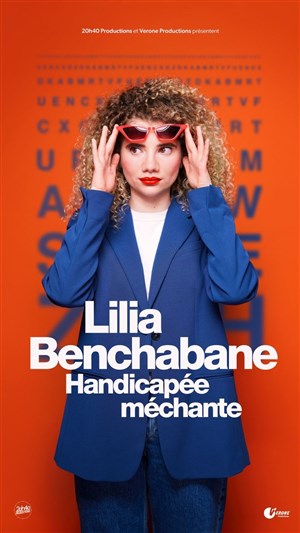 Affiche de Lilia Benchabane dans Handicapée Méchante