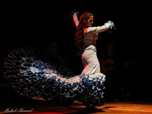 Affiche de Marina Pomares danseuse de Flamenco