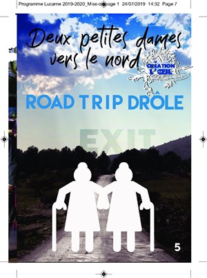 Affiche de Deux petites dames vers le nord
