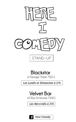Affiche de Here I Comedy #4