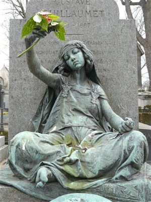 Affiche de Visite guidée : Découverte du cimetière Montmartre | par Régis Dufour Forrestier