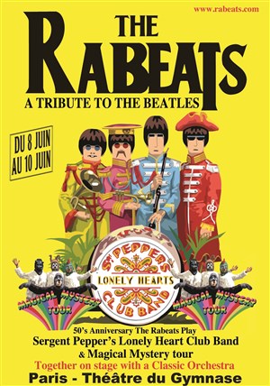 Affiche de The Rabeats | Hommage aux Beatles