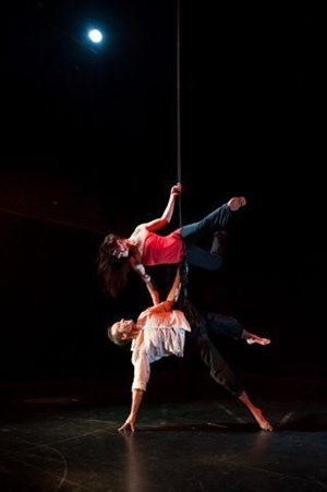 Affiche de Rencontres de Cirque - Entre deux