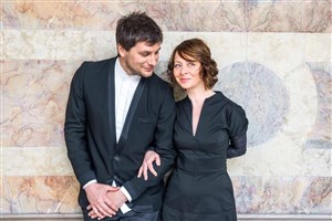 Affiche de Duo de pianos Ludmila Berlinskaïa - Arthur Ancelle