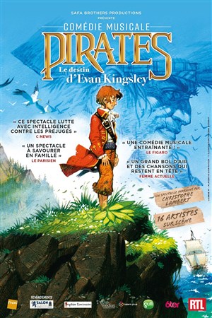 Affiche de Pirates, Le destin d'Evan Kingsley