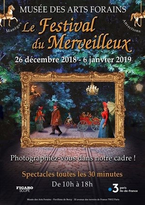 Affiche de Musée des Arts Forains | Festival du Merveilleux 2018