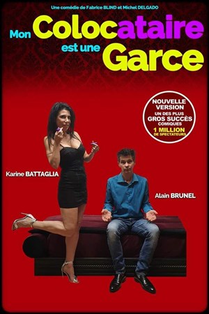 Affiche de Mon colocataire est une garce !