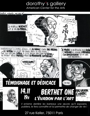 Affiche de Berthet One : évasion par l'art