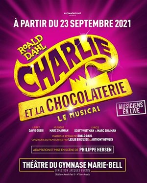 Affiche de Charlie et la chocolaterie, le musical