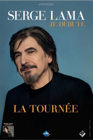 Affiche de Serge Lama dans Je débute