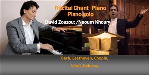 Affiche de Récital chant piano/piano solo