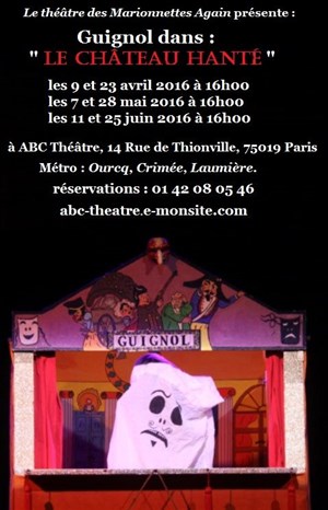 Affiche de Guignol, le chateau hante