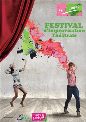 Affiche de 4x4 d'improvisation théâtrale