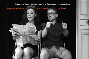 Affiche de Stage théâtre impro Paris