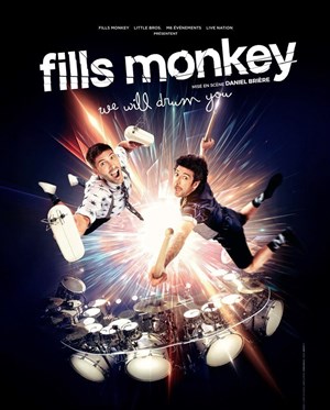 Affiche de Fills Monkey dans We will drum you