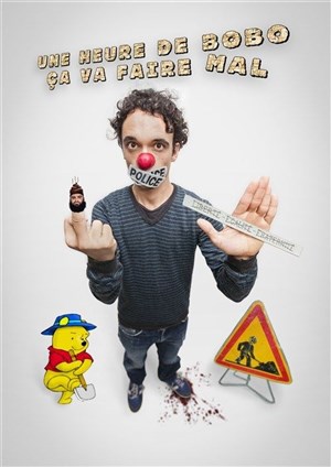 Affiche de Damien Preteux dans Une heure de bobo ça va faire mal