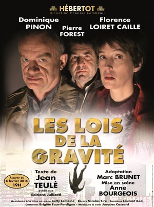 Affiche de Les lois de la gravité | avec Dominique Pinon