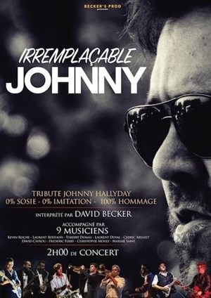 Affiche de David Becker : Irremplaçable Johnny
