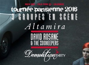 Affiche de David Rosane & The Zookeepers - Demolition Party - Altamira