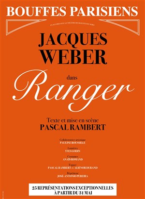 Affiche de Jacques Weber dans Ranger