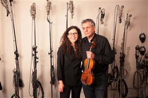 Affiche de Sylvie Courvoisier et Mark Feldman play John Zorn