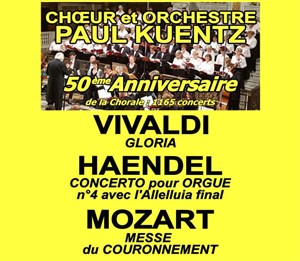 Affiche de Coeur et Orchestre Paul Kuentz : 50ème anniversaire