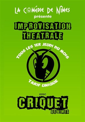 Affiche de Improvisation avec les Criquets
