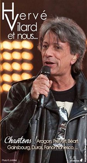 Affiche de Hervé Vilard et nous