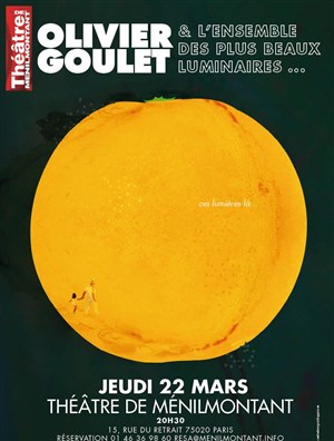 Affiche de Olivier Goulet & les plus beaux luminaires