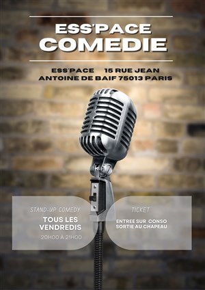 Affiche de Ess'Pace Comédie.