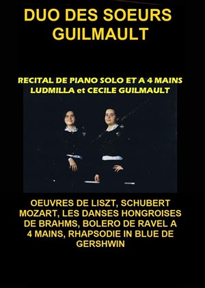 Affiche de Duo les soeurs jumelles : Ludmilla Guilmault et Cécile Guilmault