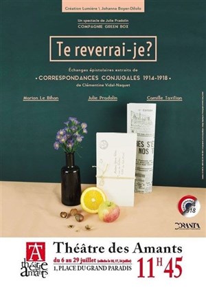 Affiche de Te reverrai-je ?