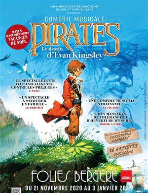 Affiche de Pirates : le destin d'Evan Kingsley