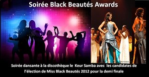 Affiche de Soirée Black Beautés Awards
